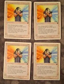 MTG - Chronicles - Indestructible Aura (x4) - MN - Pristine!! - Image 1