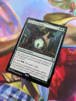 The Great Henge Throne of Eldraine Regular Green Mythic Artifact Wizards 161 En… - Image 3