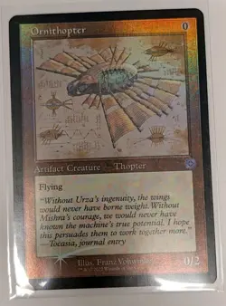 Ornithopter (Schematic) The Brothers' War: Retro Frame Artifacts Foil - MTG - Image 1