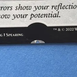 Mtg Misprint Miscut Error Misplaced Stamp Mirage Mirror Kamigawa Neon Dynasty - Image 3