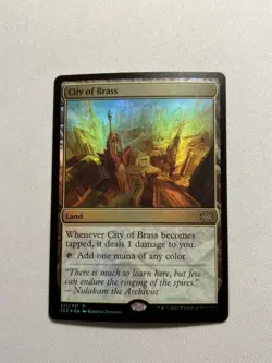 City of Brass Double Masters 2022 Foil - Image 1