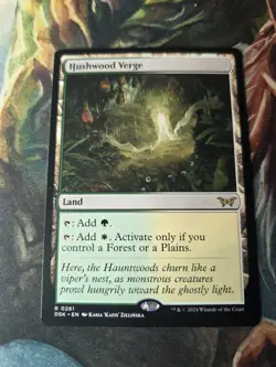 Hushwood Verge #261 | Near Mint | DSK Duskmourn Magic MTG - Image 2