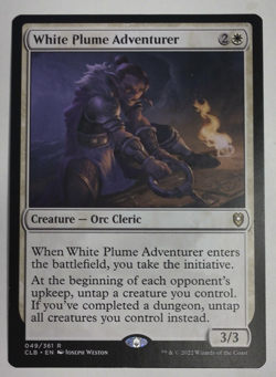 MTG White Plume Adventurer Baldurs' Gate - Image 1