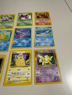 Pokemon OG 15 Card Bulk Lot NO DUPLICATES LP-NM RARE WOTC Vintage Original Q - Image 4