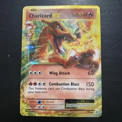 2016 Pokemon XY Charizard EX Evolutions 12/108 RARE - Image 1