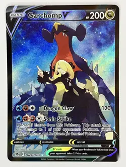 Garchomp V LP TG23/TG30 Astral Radiance Trainer Gallery Pokemon TCG Ultra Rare - Image 1