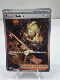 Pokemon TCG: Boss's Orders - 265/193 - Paldea Evolved Special Illustration Rare - Image 1