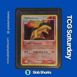 2007 POKEMON DIAMOND & PEARL MYSTERIOUS TREASURES #16/123 TYPHLOSION HOLO - Image 1