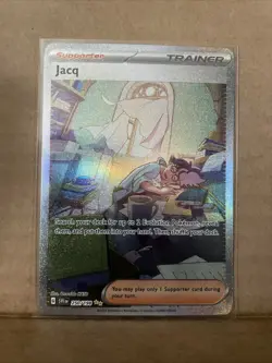 Pokemon Scarlet and Violet (English) Jacq - Full Art Trainer SV1 250/198 - Image 1