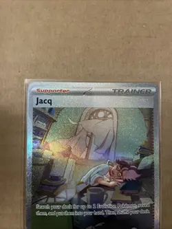 Pokemon Scarlet and Violet (English) Jacq - Full Art Trainer SV1 250/198 - Image 2