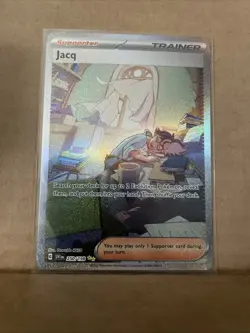 Pokemon Scarlet and Violet (English) Jacq - Full Art Trainer SV1 250/198 - Image 3