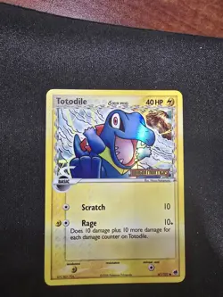 Totodile 67/101, Croconaw 27/101 Reverse Holo Pokemon EX Dragon Frontiers - NM - Image 2