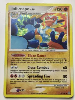 Pokemon Infernape 3/100 - Stormfront Holo MP - Image 1