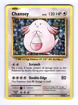 Chansey XY - Evolutions #70 (2016) Holo NM Pokemon - Image 1