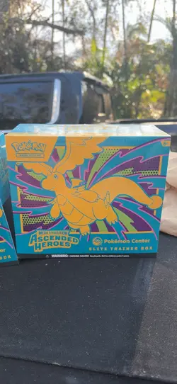 Pokemon Center Elite Trainer Box Mega Evolution Ascended Heroes Dragonite - Image 1