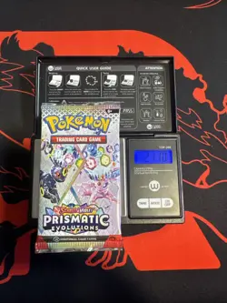21.70g Heavy - Pokemon TCG S&V - Prismatic Evolution Booster Pack! Semi GOD U - Image 1