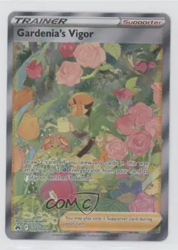 Full Art - Gardenia's Vigor Pokemon Sword & Shield Crown Zenith Galarian Gallery - Image 1