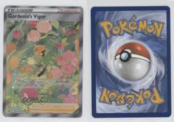 Full Art - Gardenia's Vigor Pokemon Sword & Shield Crown Zenith Galarian Gallery - Image 3