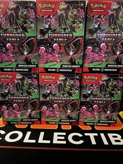 Pokemon Scarlet & Violet Shrouded Fable Booster Bundle LOT of 6 - Image 2