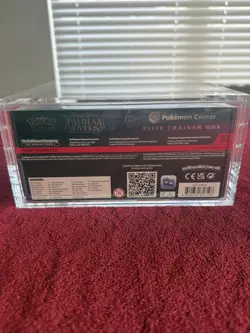 Pokemon Scarlet & Violet Paldean Fates Pokemon Center ETB NEW with Case - Image 3