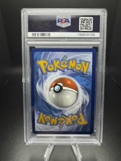 2025 POKEMON WHT EN-WHITE FLARE BLACK WHITE RARE #172 VICTINI PSA 8 - Image 2