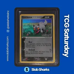 2005 POKEMON EX DELTA SPECIES #79/113 POOCHYENA REVERSE HOLO STAMPED - Image 1