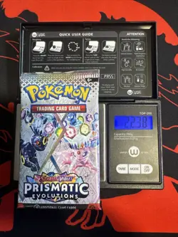 22.38g Heavy - Pokemon TCG S&V - Prismatic Evolution Booster Pack! Semi GOD U - Image 1
