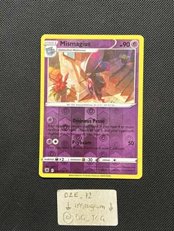 Pokemon Astral Radiance - Mismagius - 059/189 - Reverse Holo - M/NM - Image 1