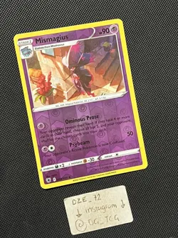 Pokemon Astral Radiance - Mismagius - 059/189 - Reverse Holo - M/NM - Image 3