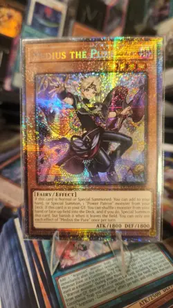 Yu-Gi-Oh! Medius the Pure 1st Edition Starlight Rare NM Pack Fresh - Image 1