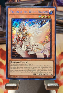 YuGiOh! Fallen of the White Dragon - SR - BPRO - NM 1st Edition - FAST SHIP! - Image 1