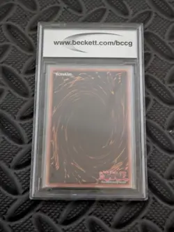 2002 LOB Tri-Horned Dragon Secret Rare BCCG 10 Mint Unlimited - Image 2