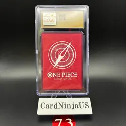 CGC PRISTINE 10 Chopper OP08-001 BASE SHOP Limited Card 73 Collection vol.1 - Image 2