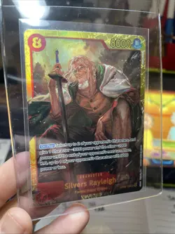 OP08-118 Silvers Rayleigh SEC Alt Art One Piece TCG English Card Two Legends - Image 1