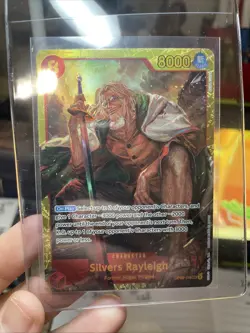 OP08-118 Silvers Rayleigh SEC Alt Art One Piece TCG English Card Two Legends - Image 2