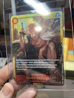 OP08-118 Silvers Rayleigh SEC Alt Art One Piece TCG English Card Two Legends - Image 3