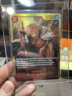 OP08-118 Silvers Rayleigh SEC Alt Art One Piece TCG English Card Two Legends - Image 4