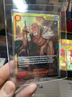 OP08-118 Silvers Rayleigh SEC Alt Art One Piece TCG English Card Two Legends - Image 5