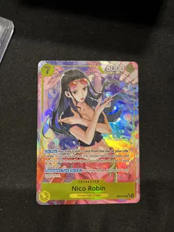 One Piece CCG Extra Booster Heroines Vol. 3 Nico Robin EB03-055 SR Alternate Art - Image 1