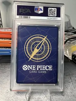 2024 One Piece ENGLISH Convention Foil p-043 Monkey D Luffy PSA 10 GEM MINT - Image 2