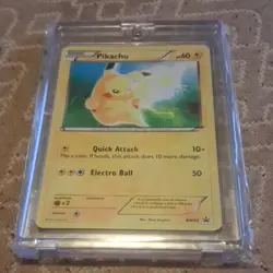 Pokemon Pikachu BW54 Black Star Promo Card BW Promo Quick Attack Electro Ball - Image 1