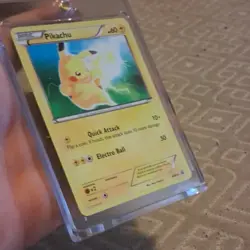 Pokemon Pikachu BW54 Black Star Promo Card BW Promo Quick Attack Electro Ball - Image 3