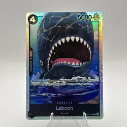 Laboon EB01-048 SR English One Piece Memorial Collection Card - Image 1