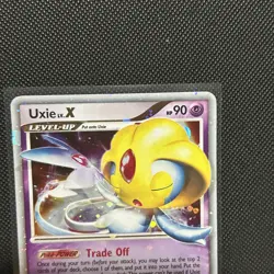Uxie LV.X 146/146 Legends Awakened Holo LP Pokemon card - Image 2