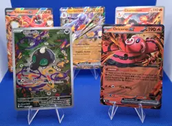 pokemon trading cards 5 card lot - Image 1