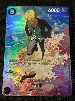 Sanji ST14-003 OP10 Royal Blood SP Full Art One Piece Card Game English - Image 1