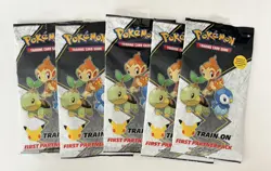 Pokemon First Partner Pack Sinnoh 3 Jumbo Cards 2 Boosters sealed 820650809651 - Image 1