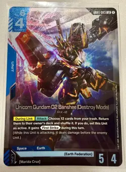GUNDAM TCG LOT 103 CARDS C U R LR COMMON UNCOMMON RARE LEGEND RARE GD01 GD03 - Image 2