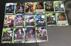 GUNDAM TCG LOT 103 CARDS C U R LR COMMON UNCOMMON RARE LEGEND RARE GD01 GD03 - Image 5