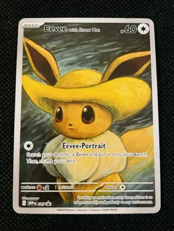 Eevee Van Gogh ACG Display Card Pokemon Japanese - Image 1